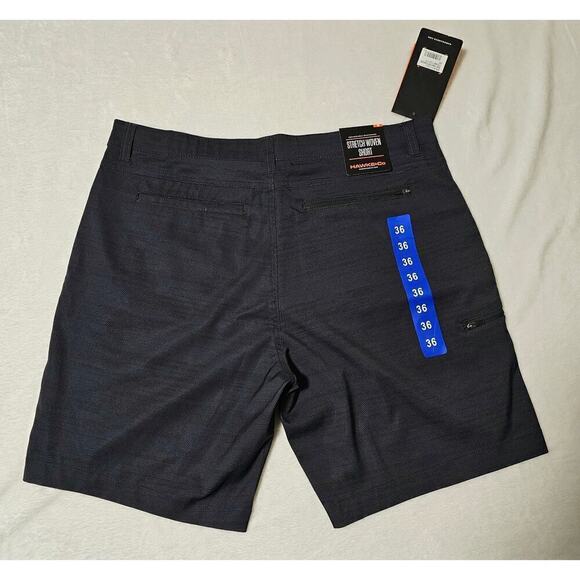 Hawk & Co. NWT‎ dark Gray shorts. Charcoal. Sz.36W.  Sporty. Comfort. Stylish. - Picture 2 of 10
